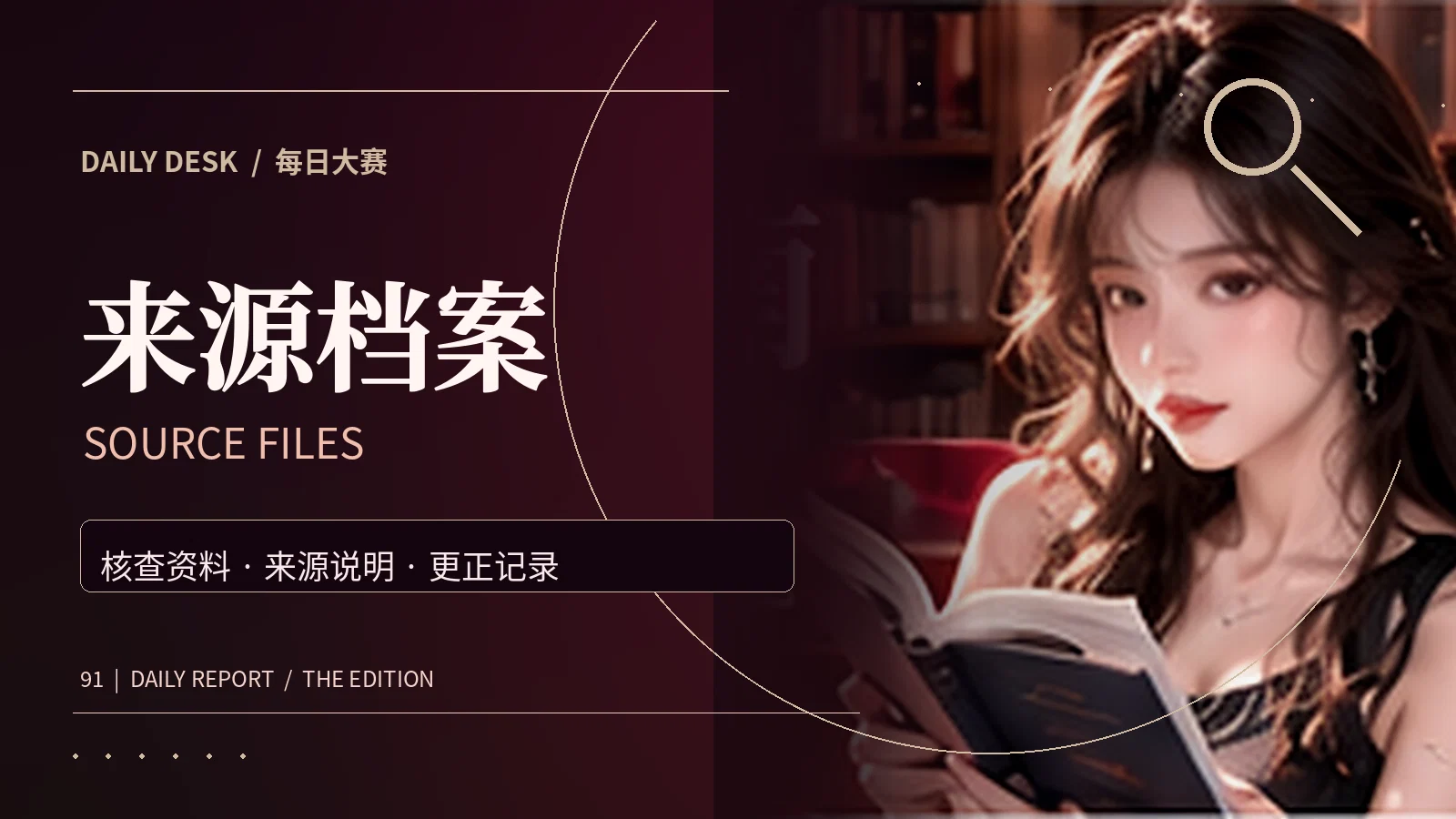 资料来源与档案整理